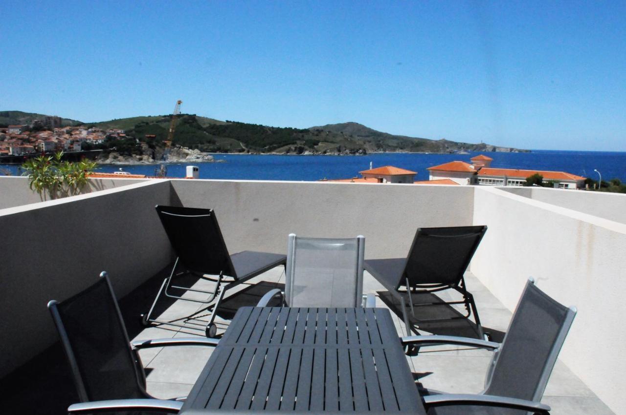 Appartement Avec Grande Terrasse Vue Sur Mer Banyuls-sur-Mer Luaran gambar